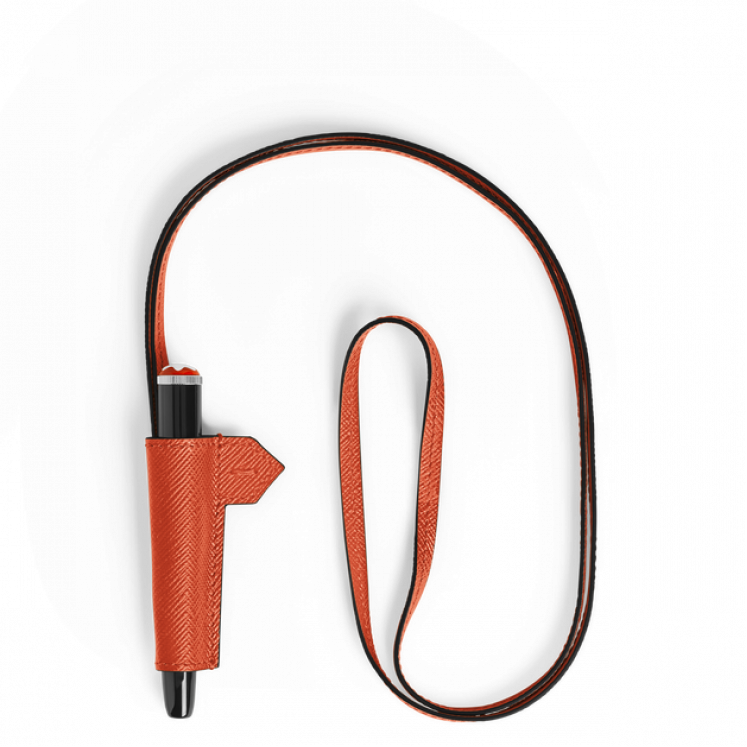 Collier Boucle pour 1 Instrument d’Écriture en Cuir Sartorial