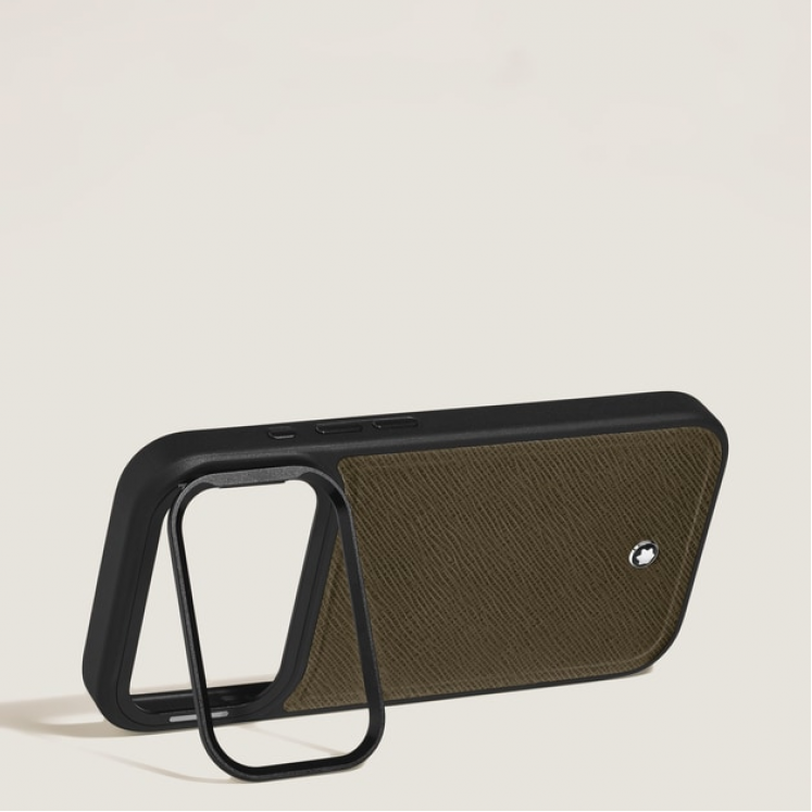 Étui Rigide pour iPhone 17 Pro en Cuir Sartorial