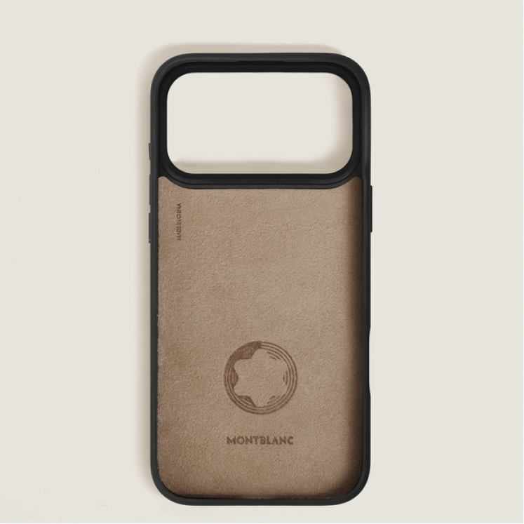 Étui Rigide pour iPhone 17 Pro Max en Cuir Sartorial