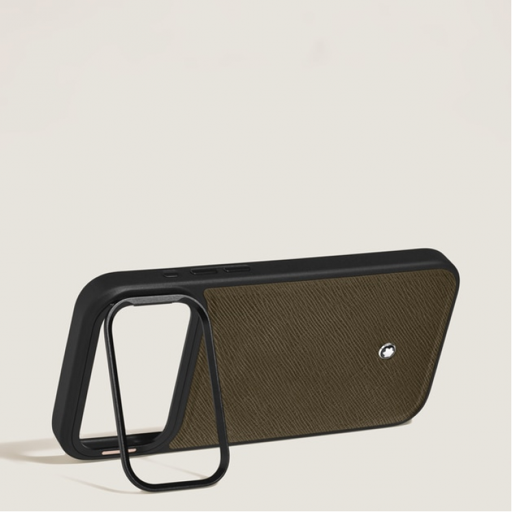 Étui Rigide pour iPhone 17 Pro Max en Cuir Sartorial