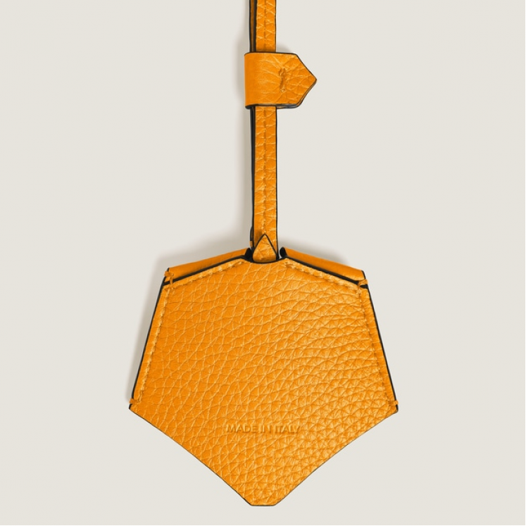 Porte-Clés en Cuir Grainé