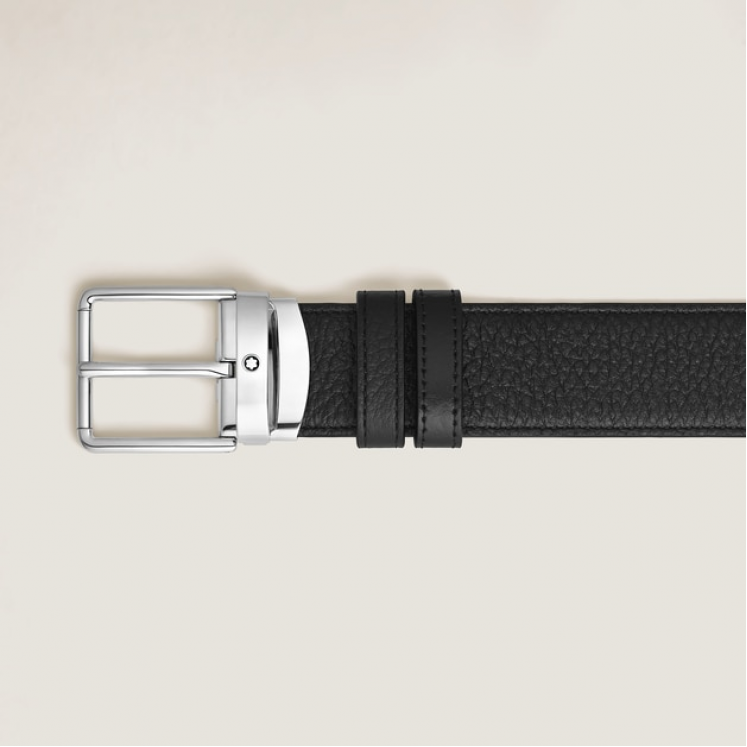 Ceinture Réversible Everyday 35 mm en Cuir Grainé