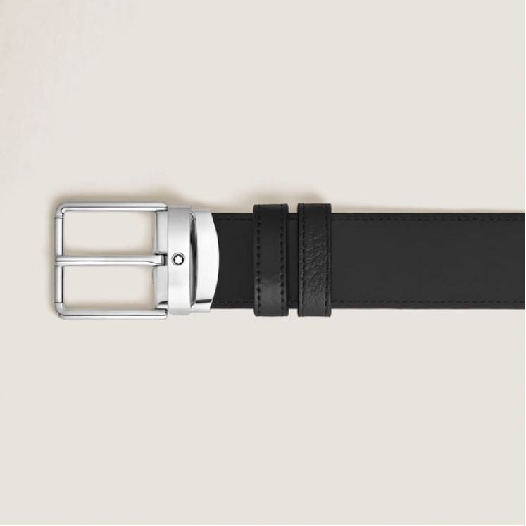 Ceinture Réversible Everyday 35 mm en Cuir Grainé