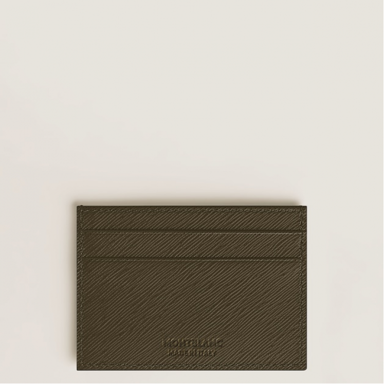 Porte-cartes 5cc en Cuir Sartorial