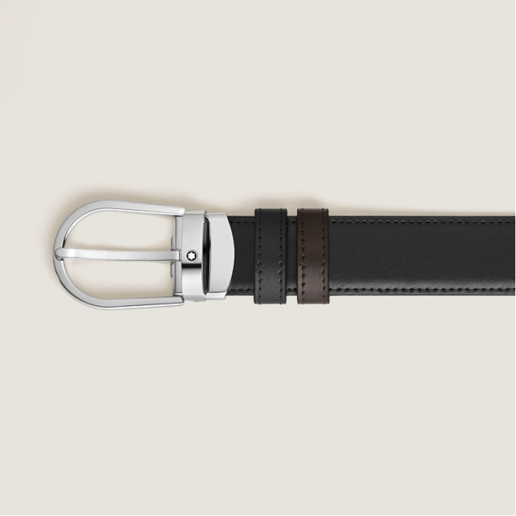 Ceinture Réversible Fer à Cheval 30 mm en Cuir Meisterstück