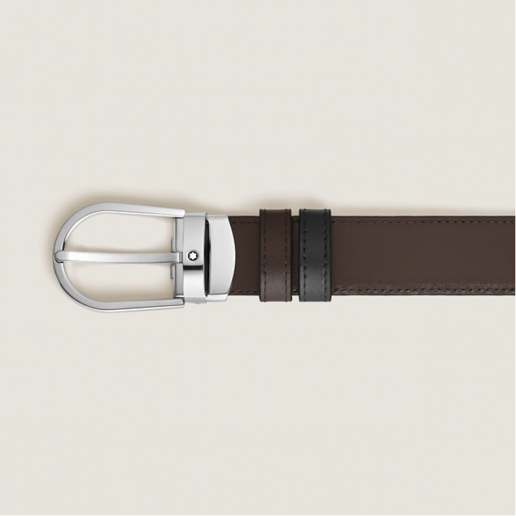 Ceinture Réversible Fer à Cheval 30 mm en Cuir Meisterstück