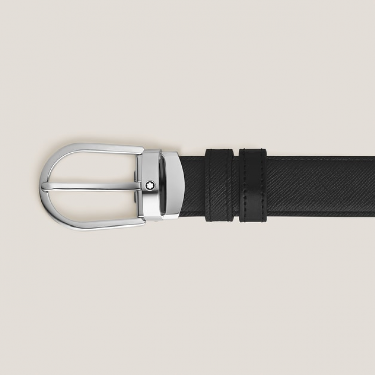 Ceinture Réversible Horseshoe 30 mm en Cuir Sartorial