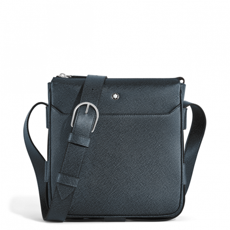 Sac Messenger Vertical &agrave; Bandouli&egrave;re en Cuir Sartorial