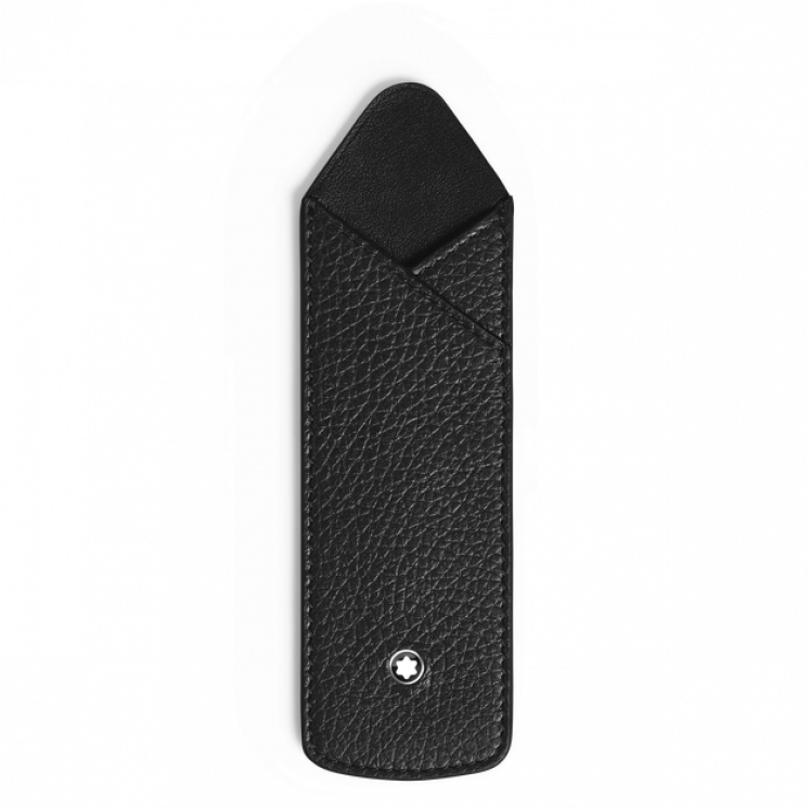 Étui Fin pour 1 Instrument d'Écriture en Cuir Grainé