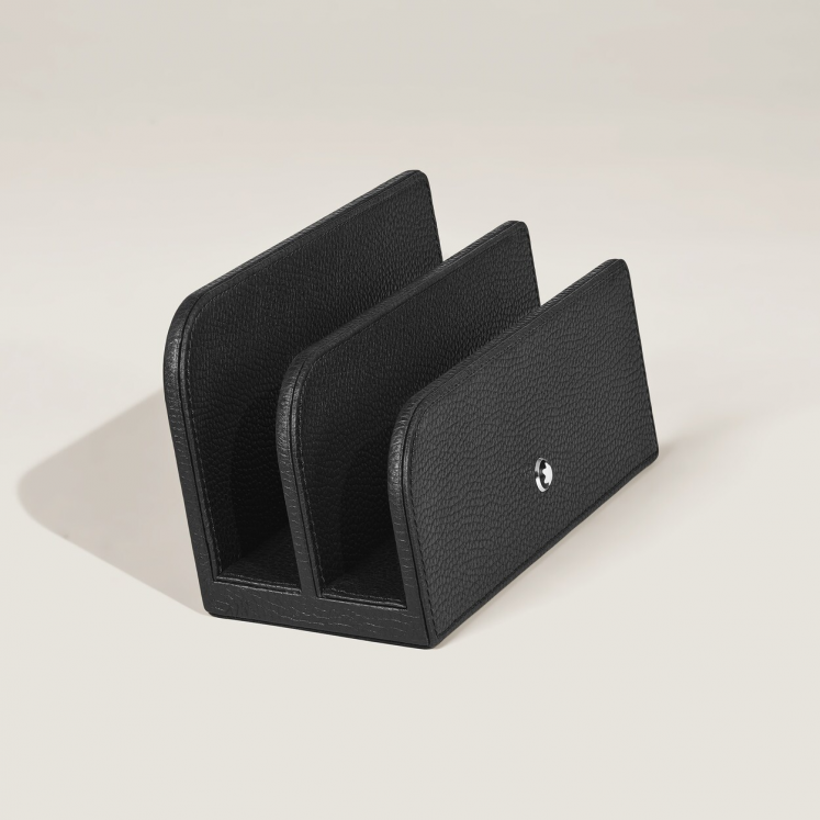Porte-Lettres en Cuir Grainé