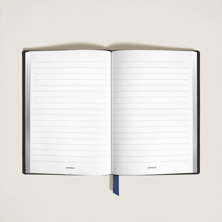 Carnet Moyen Format en Cuir Grainé, Pages Lignées