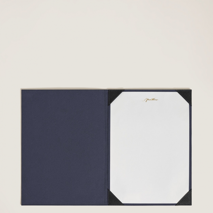 Porte-documents en Cuir Grainé