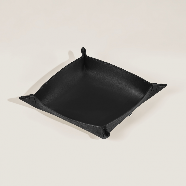 Vide-poche Moyen Format en Cuir Grainé