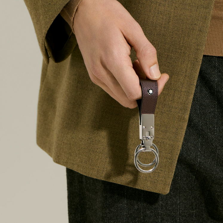 Porte-Clés en Cuir Sartorial