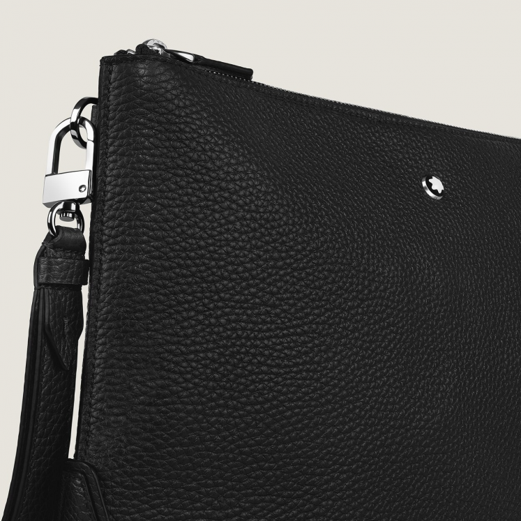 Pochette en Cuir Grainé