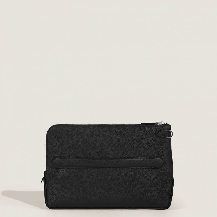 Pochette en Cuir Grainé