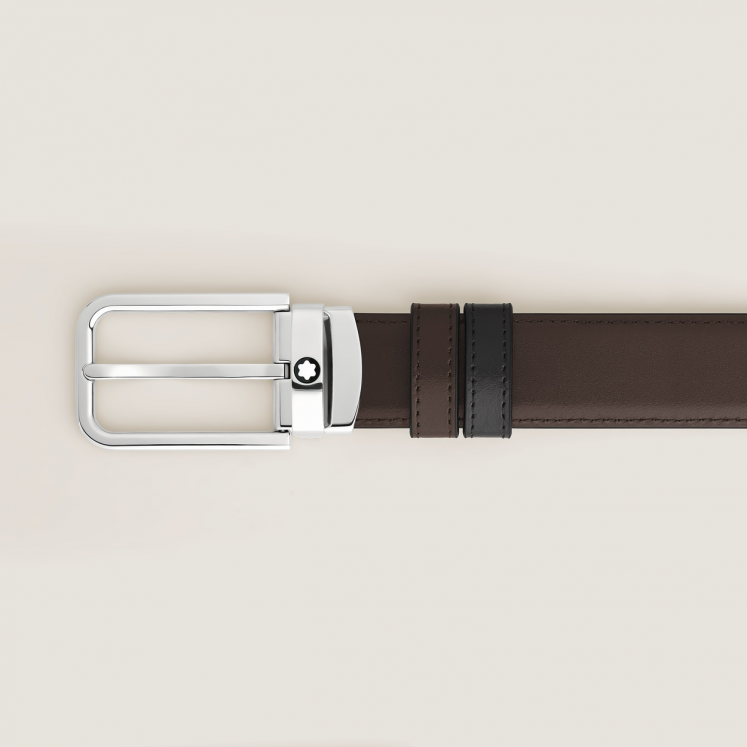 Ceinture Réversible 30 mm à boucle Rectangulaire en Cuir Meisterstück
