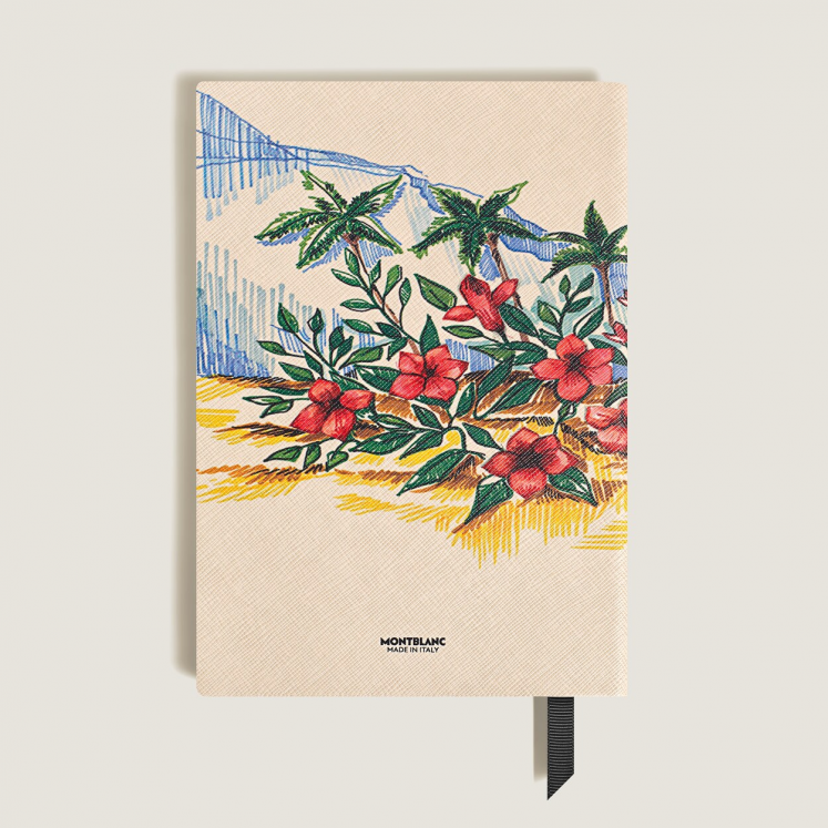 Carnet Moyen Format en Cuir Sartorial, Summer Capsule, Pages Lignées