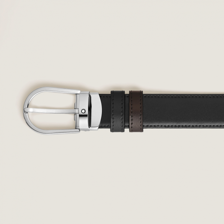 Ceinture Réversible Fer à Cheval 35 mm en Cuir Meisterstück