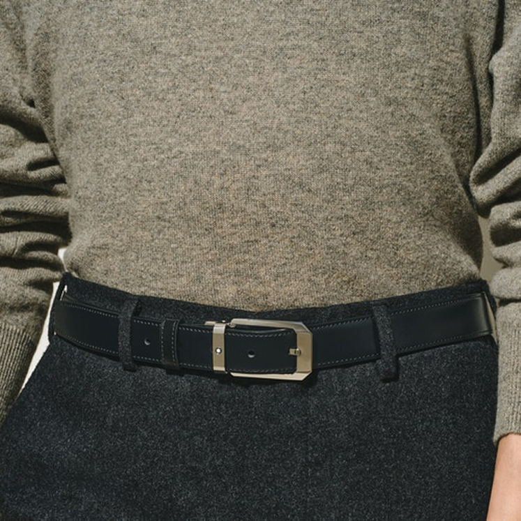 Ceinture Réversible 30 mm à boucle Trapèze en Cuir Meisterstück