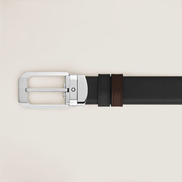 Ceinture Réversible 30 mm à boucle Trapèze en Cuir Meisterstück