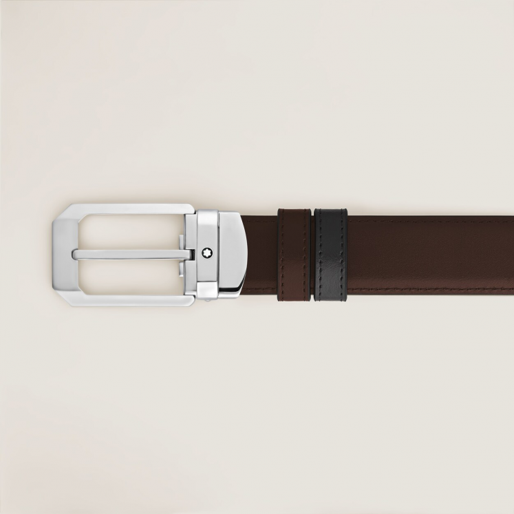 Ceinture Réversible 30 mm à boucle Trapèze en Cuir Meisterstück